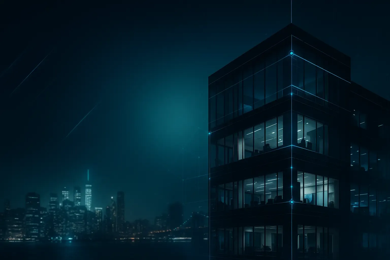 City skyline hero